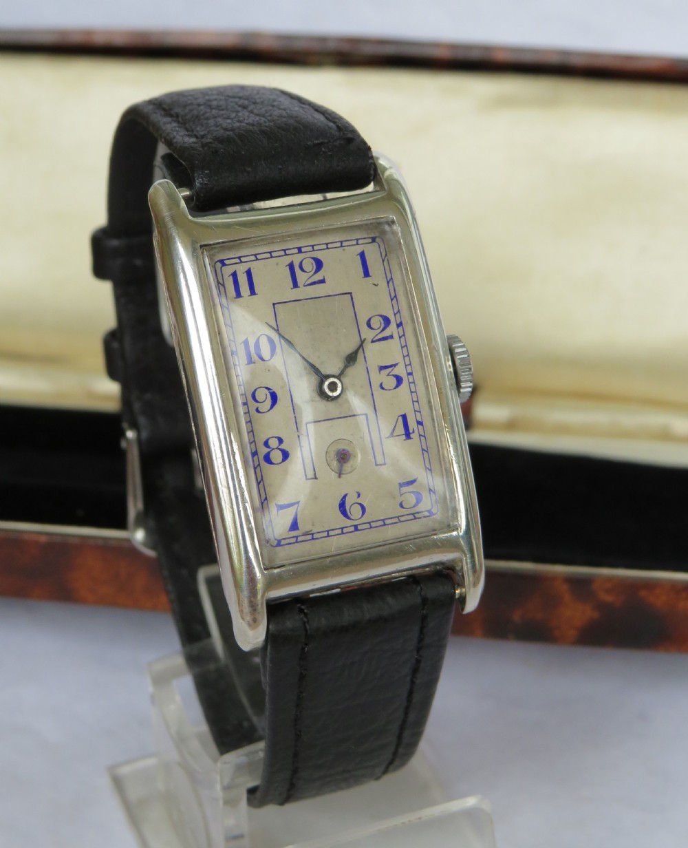 Gents 1930 silver Rotary Maximus wristwatch View II