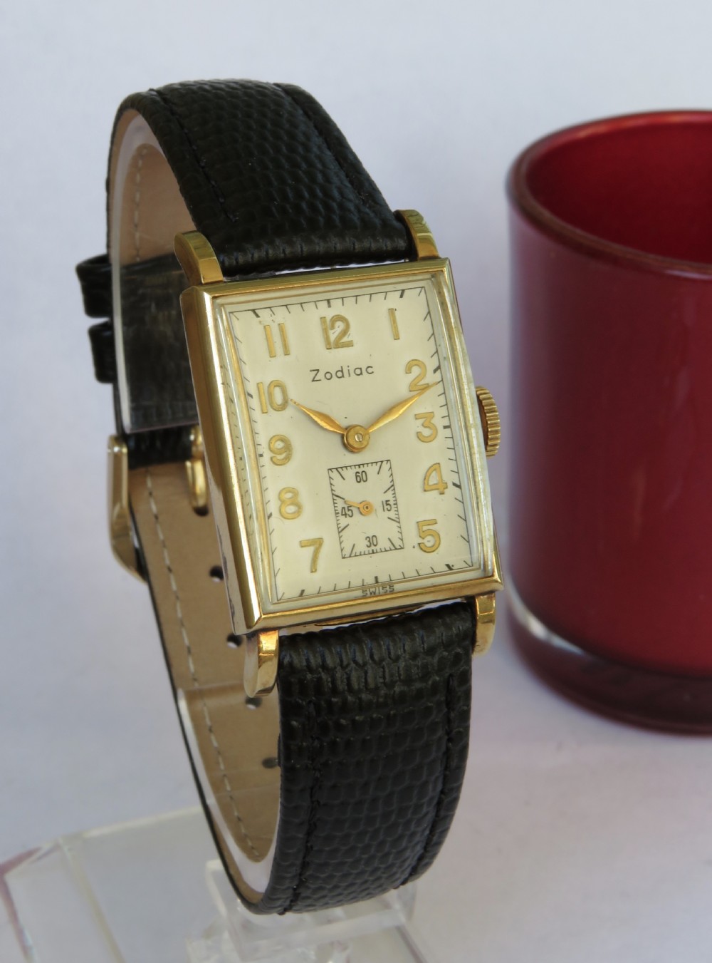 1950s Zodiac mid-size wrist watch View II