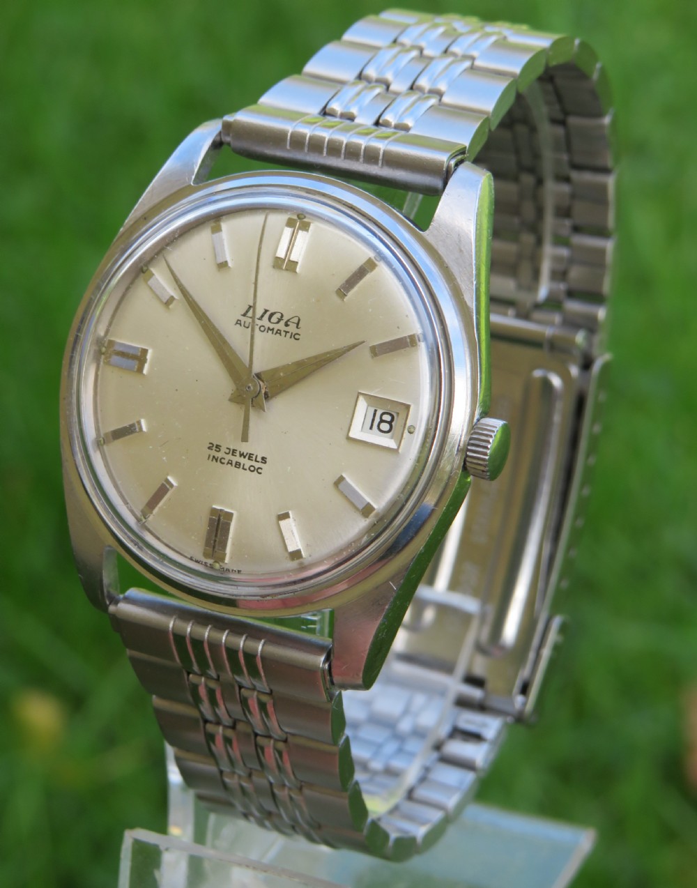 Gents 1950s Liga wristwatch