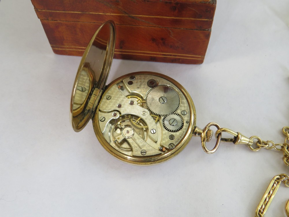 1930s Grosvenor pocket watch with chain View IV