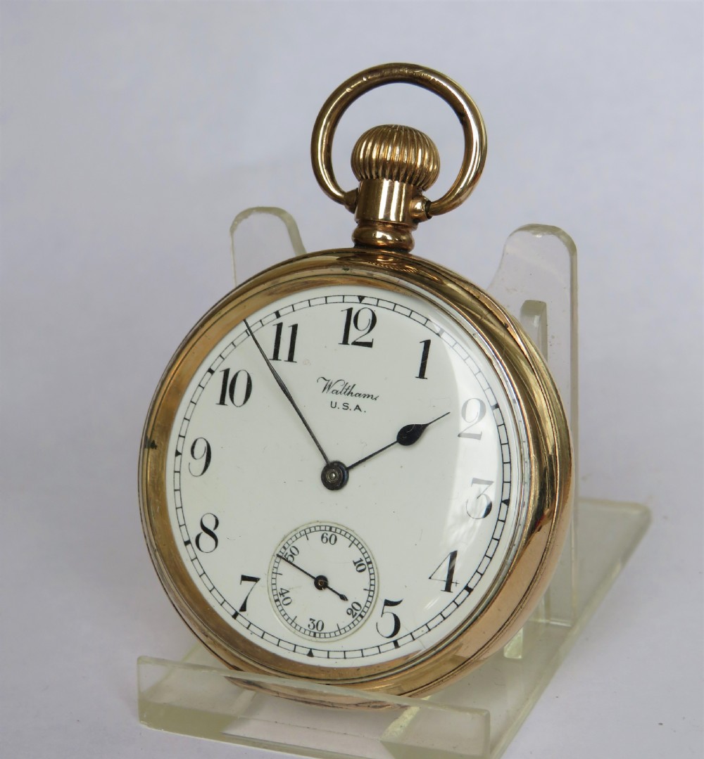 1925 Waltham Traveler pocket watch View II