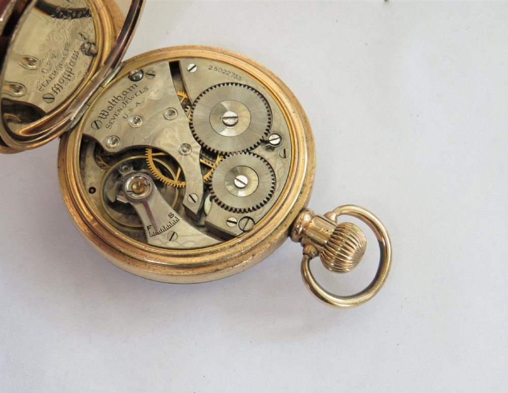 1925 Waltham Traveler pocket watch View IV