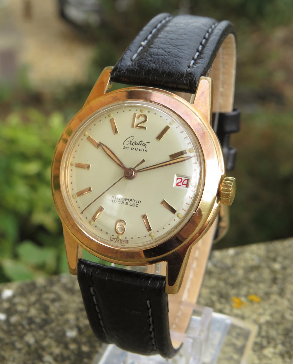 Gents 1950s Création wristwatch