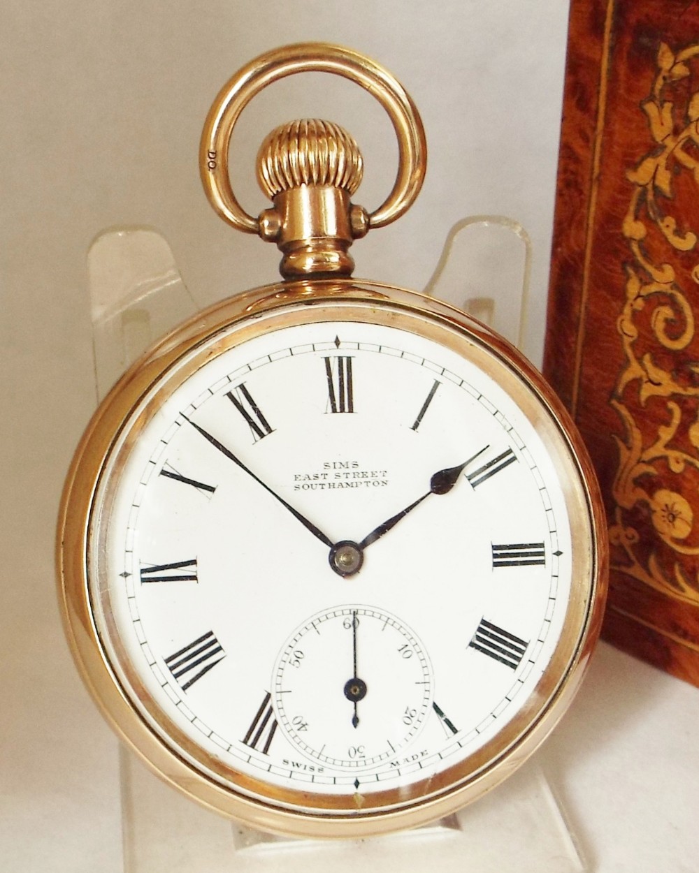 A 1920s Rands stem winding pocket watch.