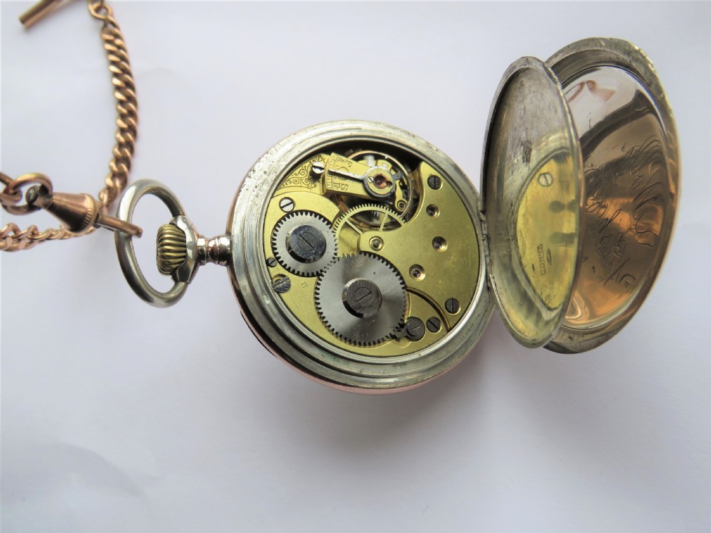 Antique Omega pocket watch, circa 1910s View II