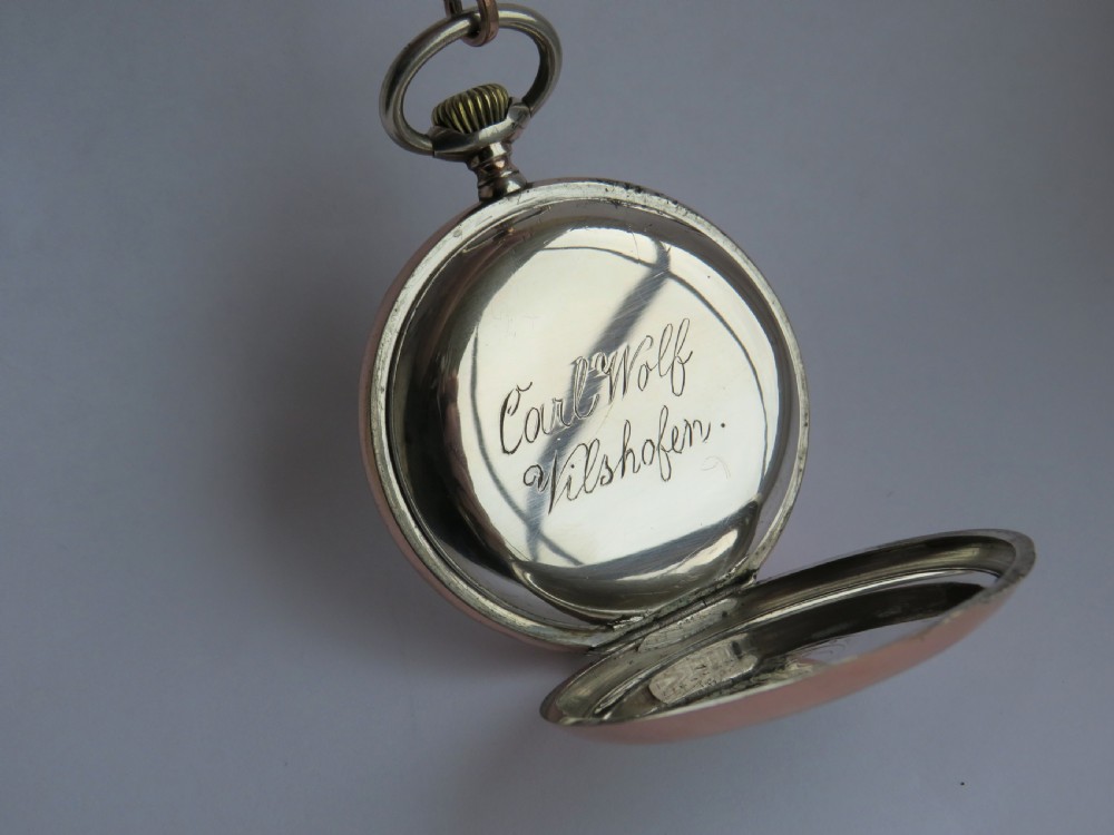 Antique Omega pocket watch, circa 1910s View III