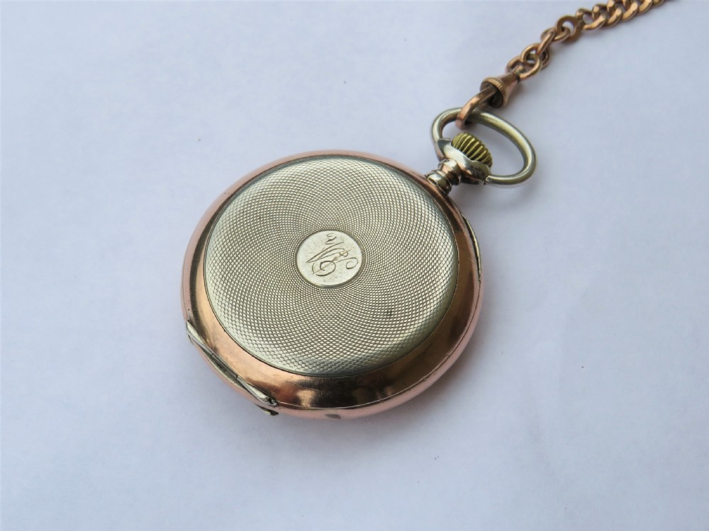 Antique Omega pocket watch, circa 1910s View V