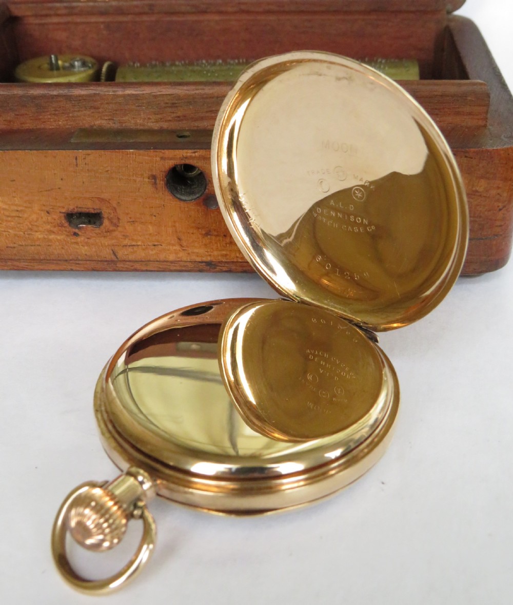 Antique Waltham Earl pocket watch, 1915 View IV