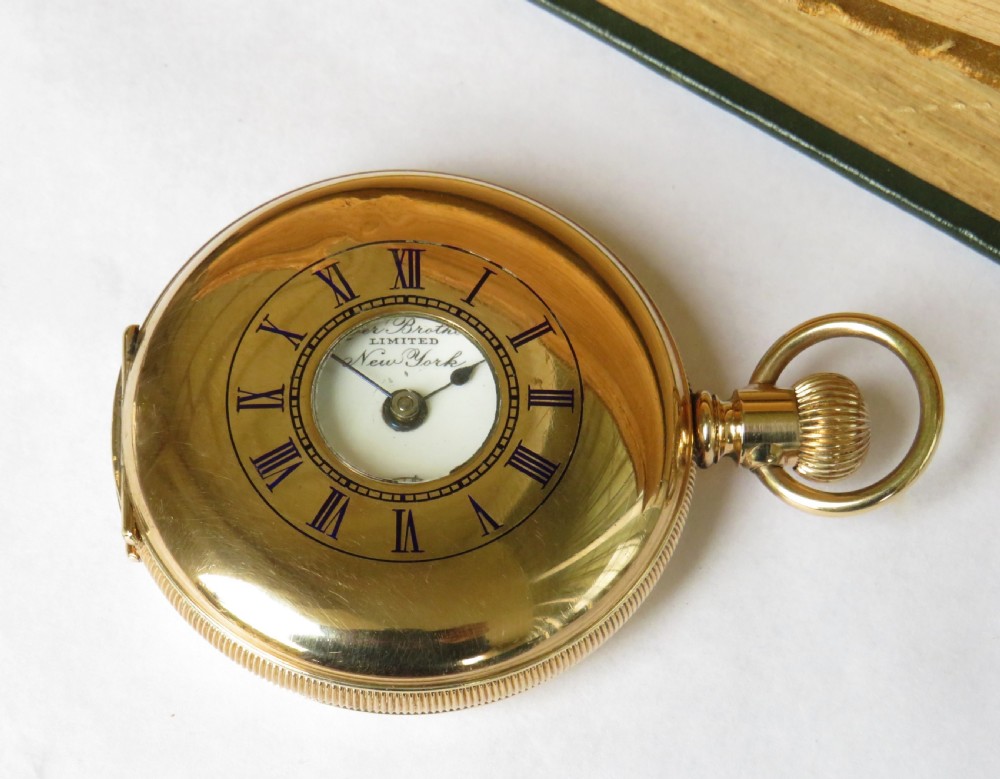 Antique private label Seth Thomas pocket watch View II