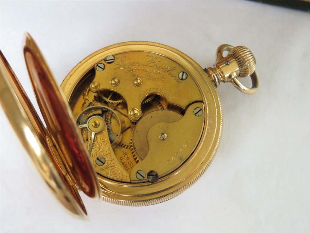 Antique private label Seth Thomas pocket watch View III