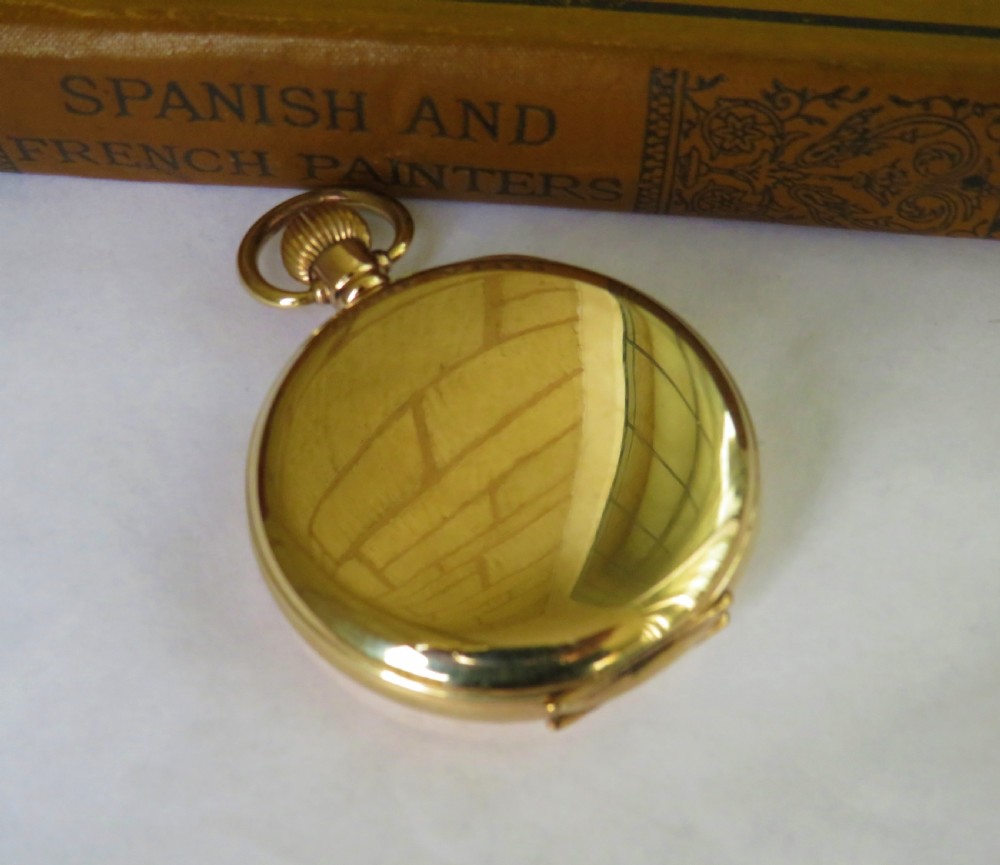 1930s Dreadnort full hunter pocket watch View IV
