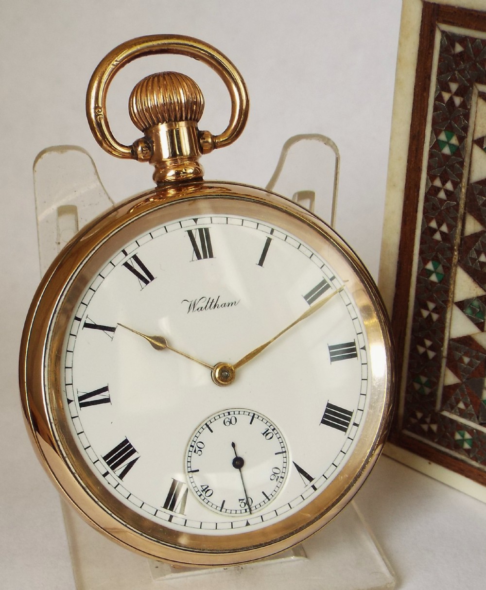 Antique Waltham pocket watch, 1906.