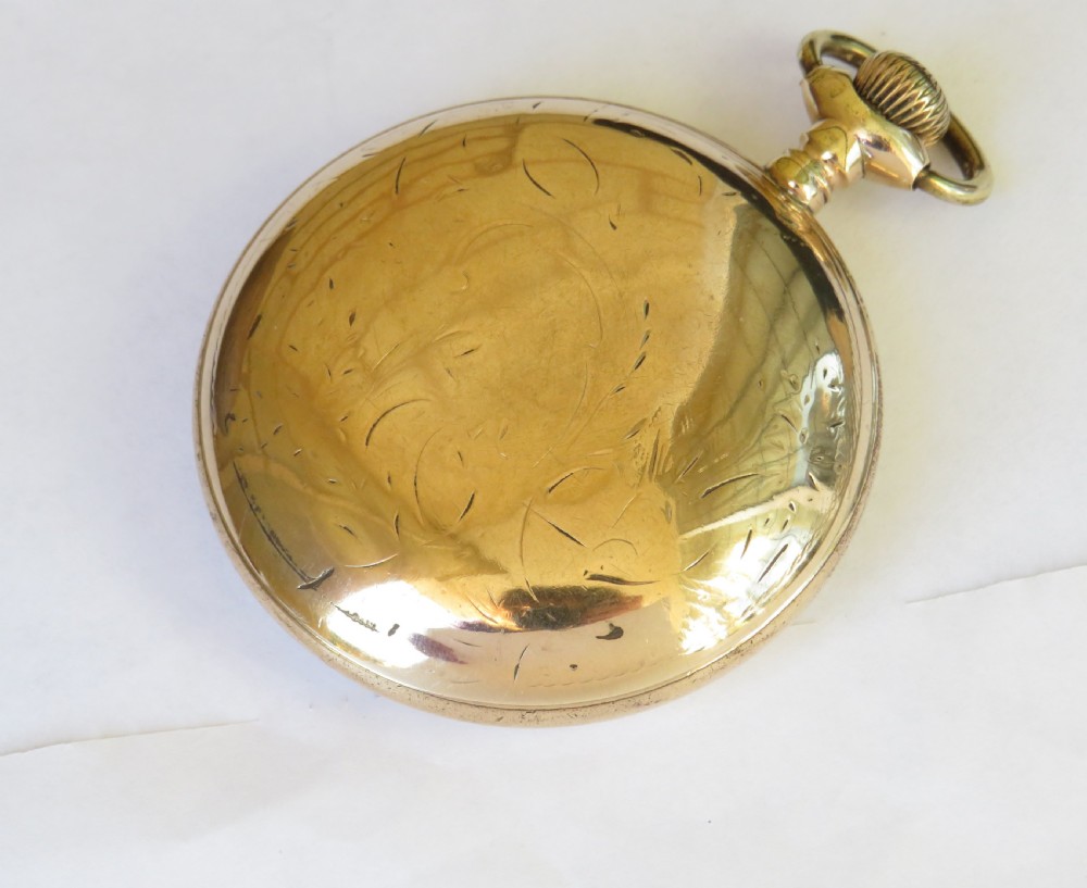 Antique Waltham P S Bartlett pocket watch, 1903 View III