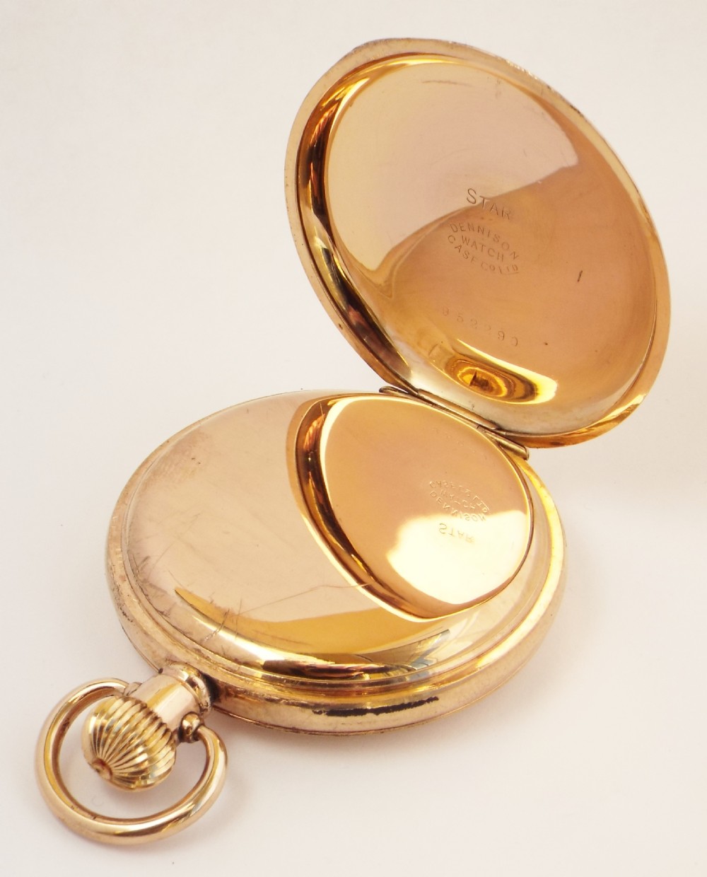 A 1920s Record full hunter pocket watch. View IV