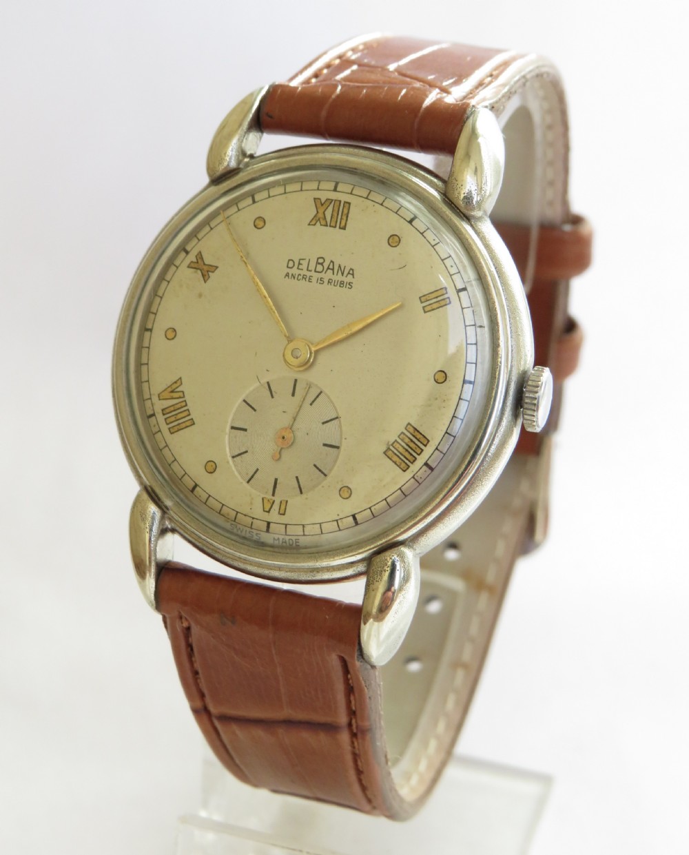 Gents 1940s Delbana wristwatch