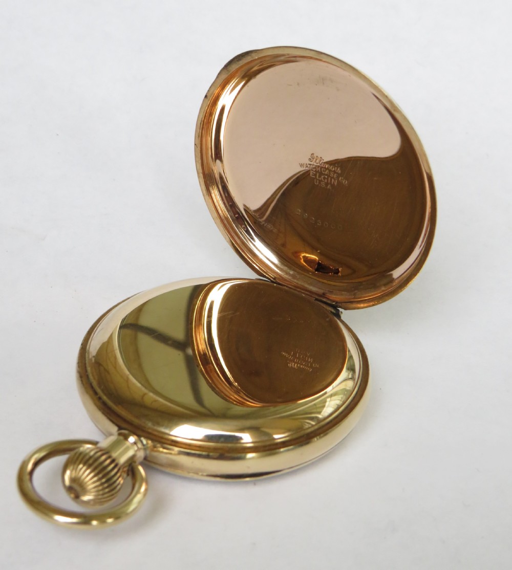 Antique Zenith pocket watch, 1918 View III