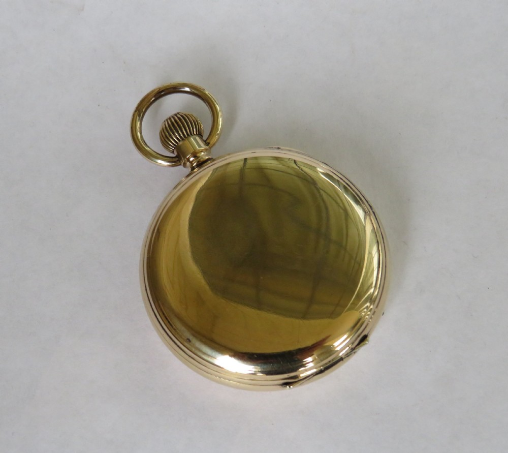 Antique Zenith pocket watch, 1918 View IV