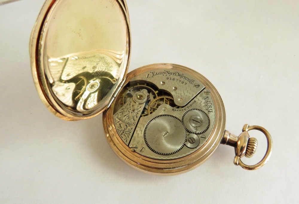 Antique Elgin pocket watch, 1901 View II