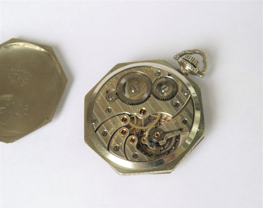 1930s Art Deco Cyma pocket watch View IV