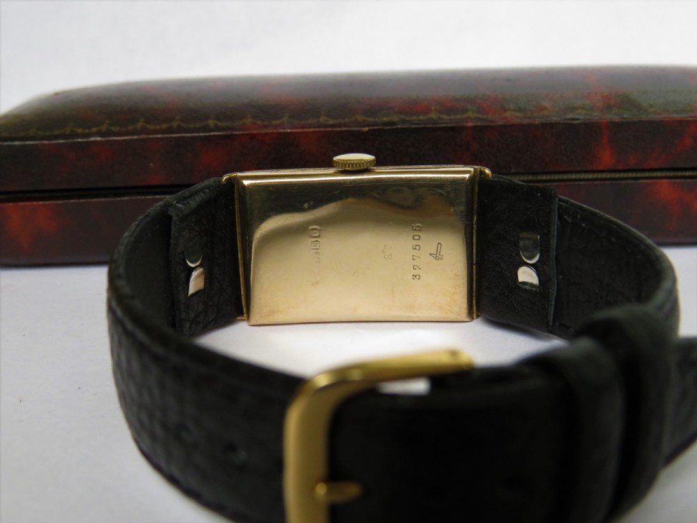  Boxed 9ct gold Rotary wrist watch, 1926 View IV