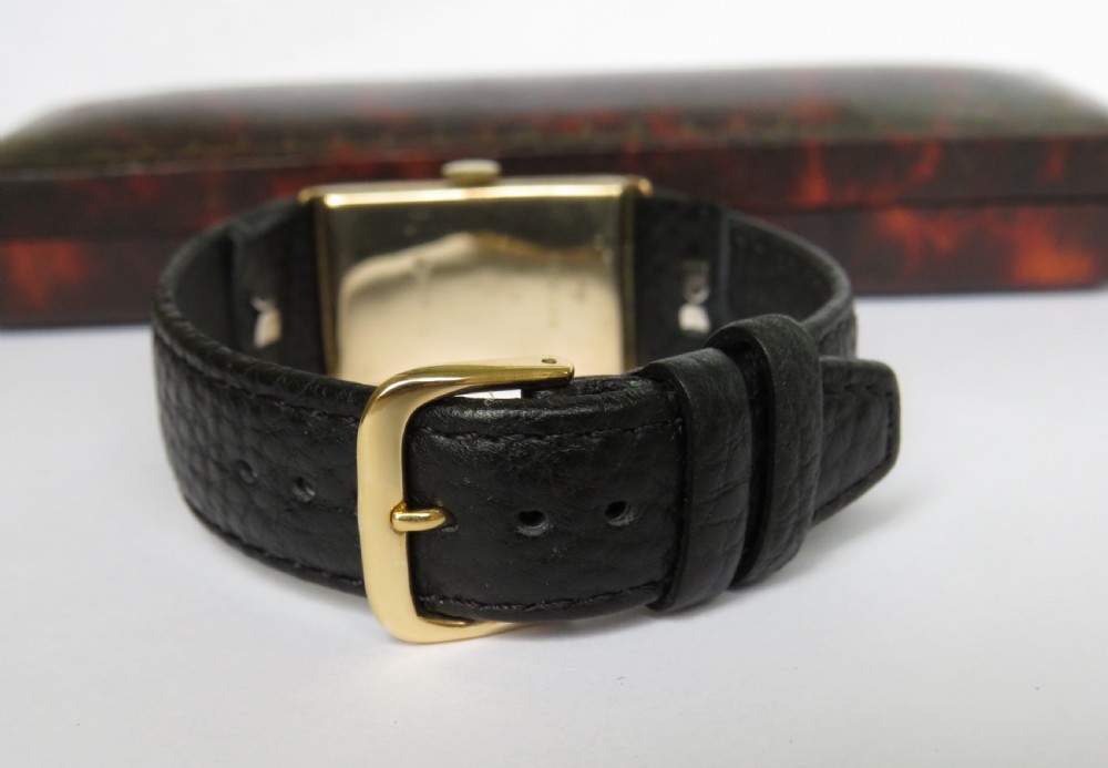  Boxed 9ct gold Rotary wrist watch, 1926 View V