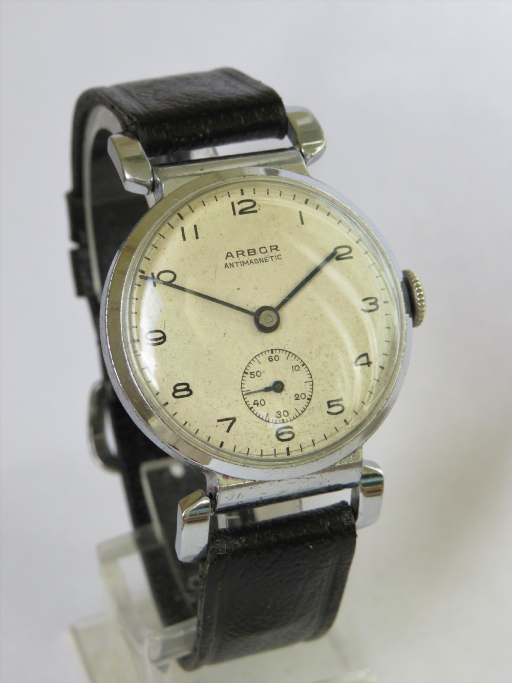 Gents 1940s Arbor wrist watch from Rodania View II