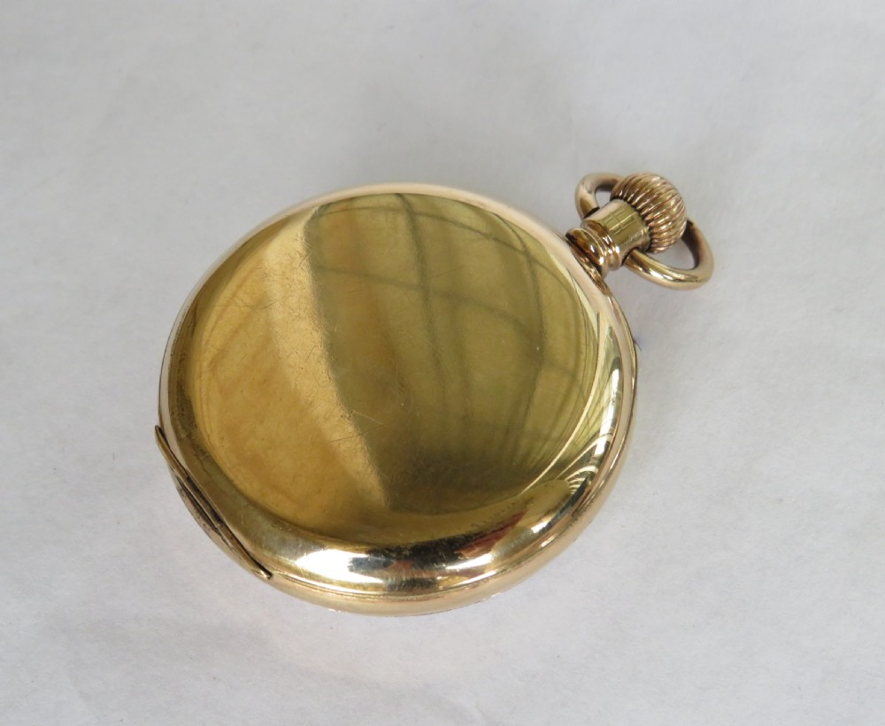 Antique Waltham Traveler pocket watch, 1903 View II