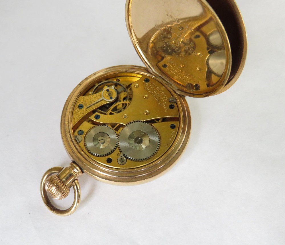 Antique Waltham Traveler pocket watch, 1903 View IV