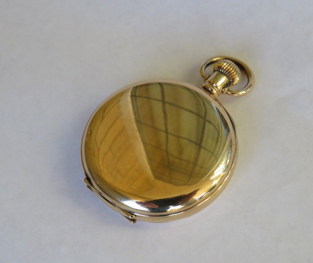 1930s Revue full hunter pocket watch View V