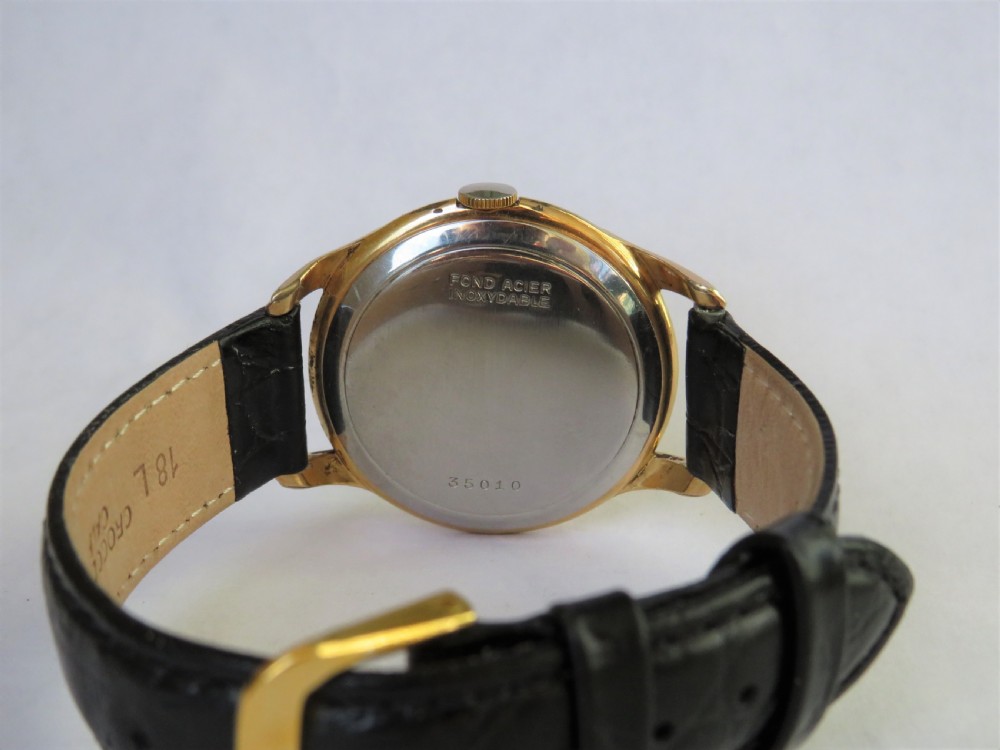 Gents large 1950s Camy wristwatch View V