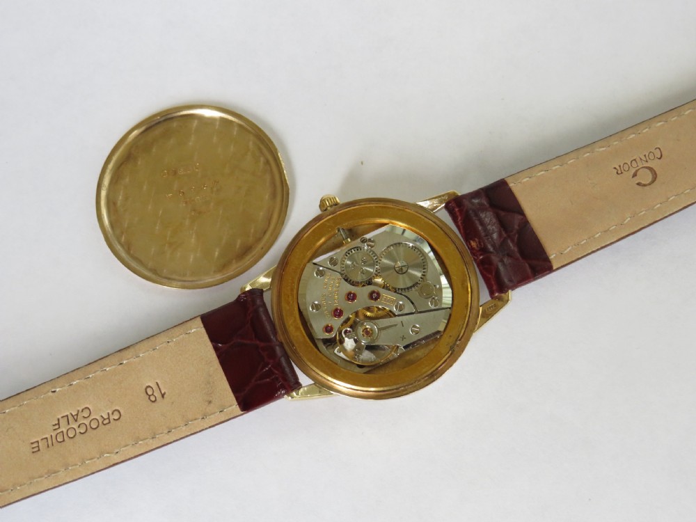 Gents 9ct gold Longines wrist watch, 1965 View III