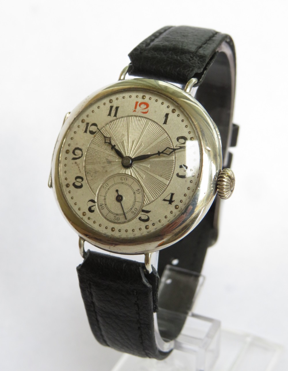 Gents silver 1925 Vesta wrist watch by Rotary