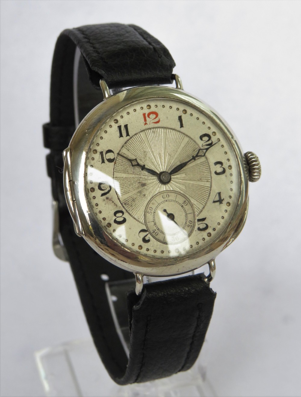 Gents silver 1925 Vesta wrist watch by Rotary View II