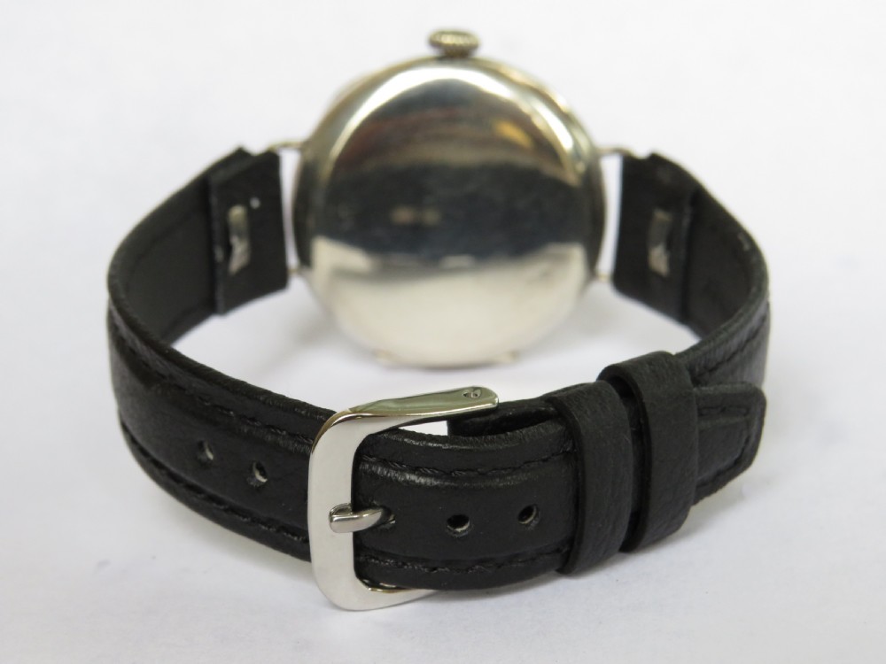 Gents silver 1925 Vesta wrist watch by Rotary View III