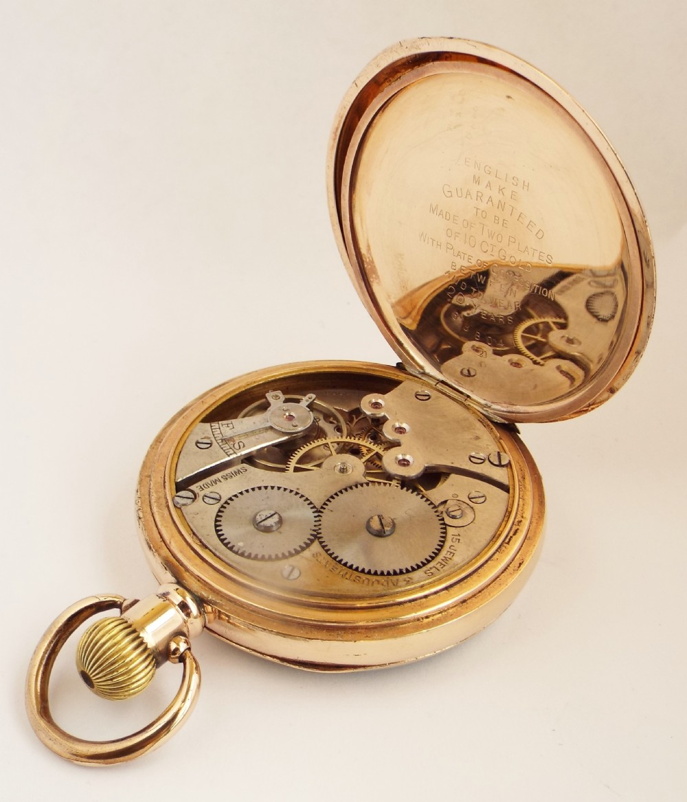 A vintage 1930s Cyma pocket watch. View IV