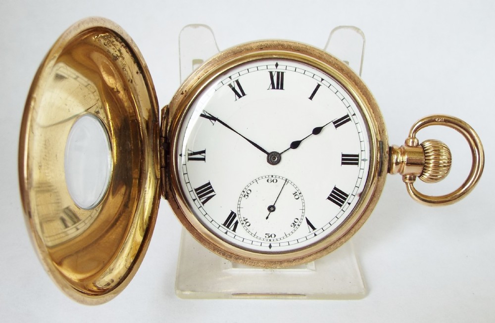 A 1920s Rode half hunter pocket watch. View II