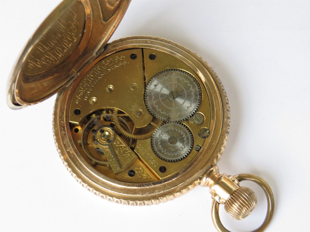 Antique Waltham pocket watch, 1894 View II