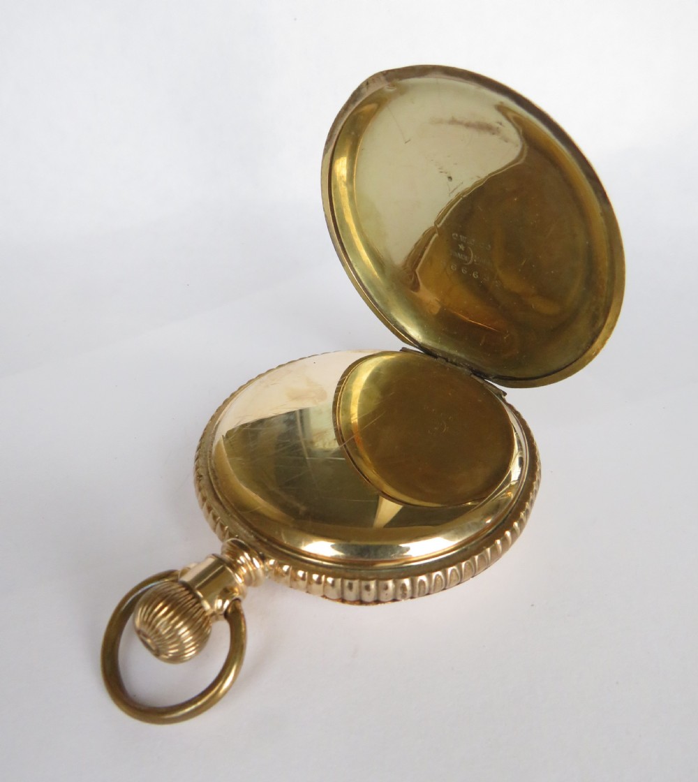 Antique Waltham pocket watch, 1894 View III