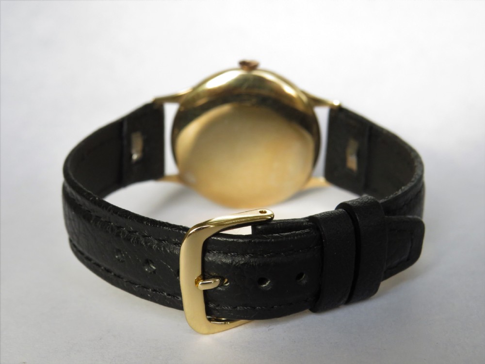 Gents 9 carat gold Rone wrist watch, 1960 View IV
