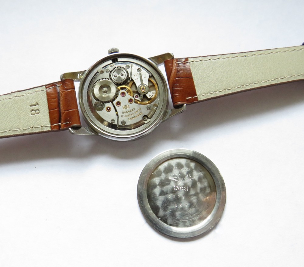 Gents 1962 Longines wrist watch View III