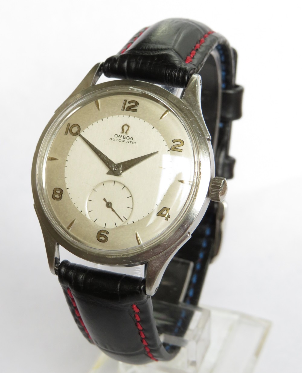 Gents 1940s Omega bumper automatic wristwatch