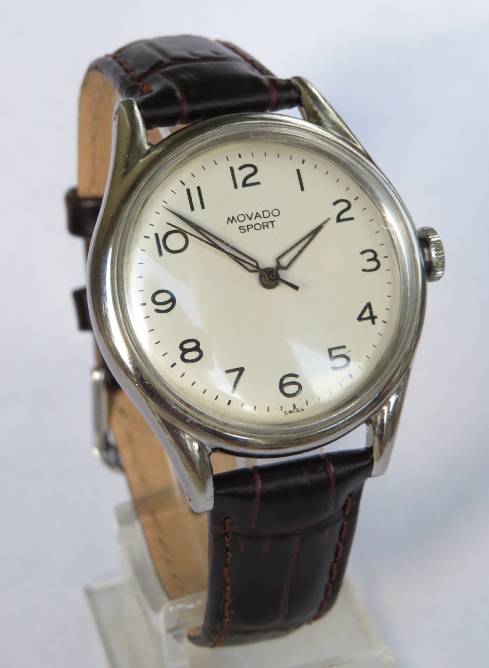 Gents 1950s Movado Sport wrist watch View II