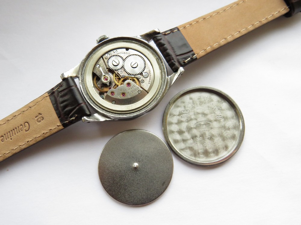 Gents 1950s Movado Sport wrist watch View V