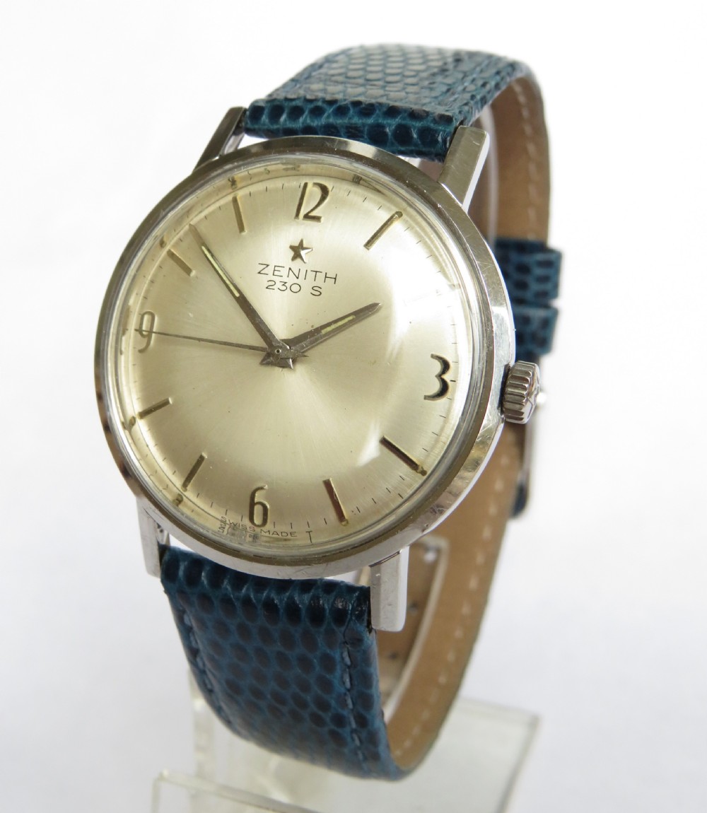 Gents Zenith 230S wrist watch, 1965