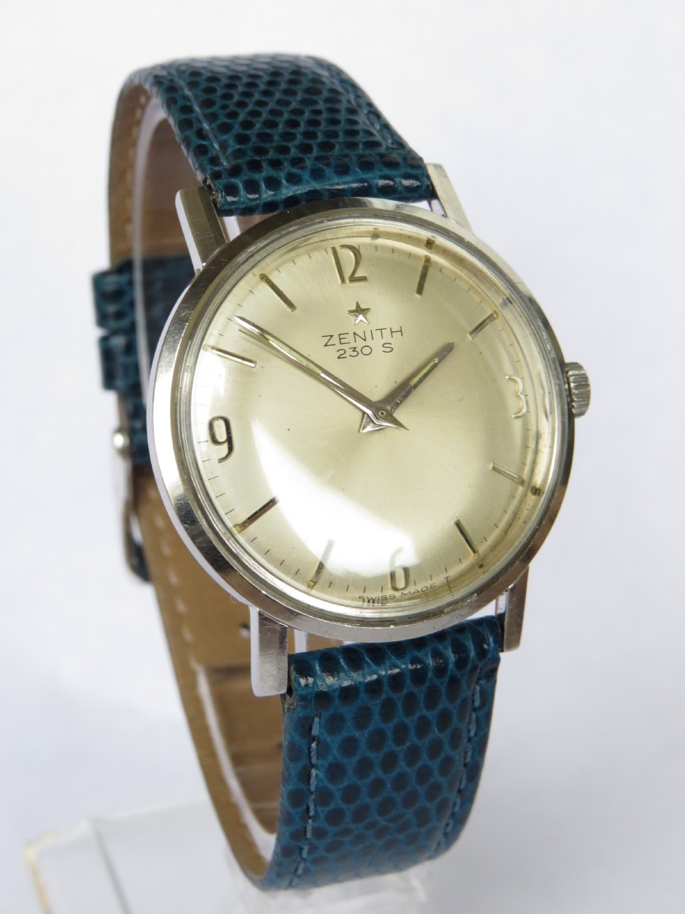 Gents Zenith 230S wrist watch, 1965 View II