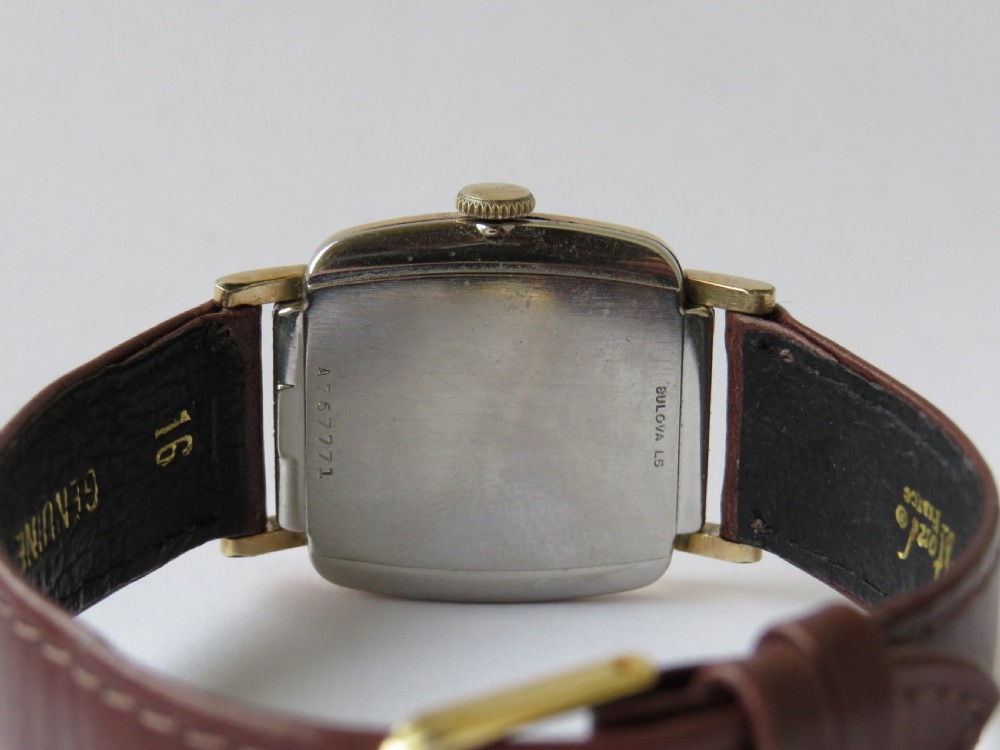 Gents 1955 Bulova wrist watch View III