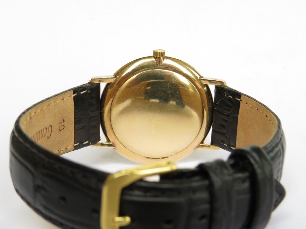 Gents 9 carat gold Accurist wrist watch, 1964 View IV