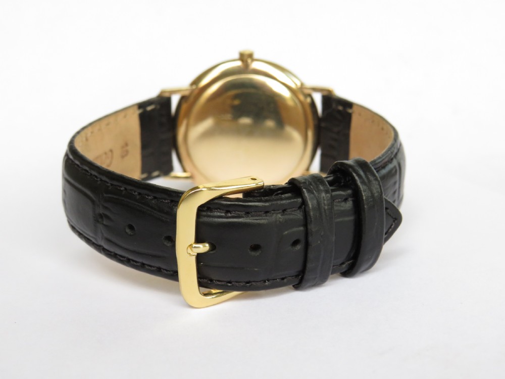 Gents 9 carat gold Accurist wrist watch, 1964 View V