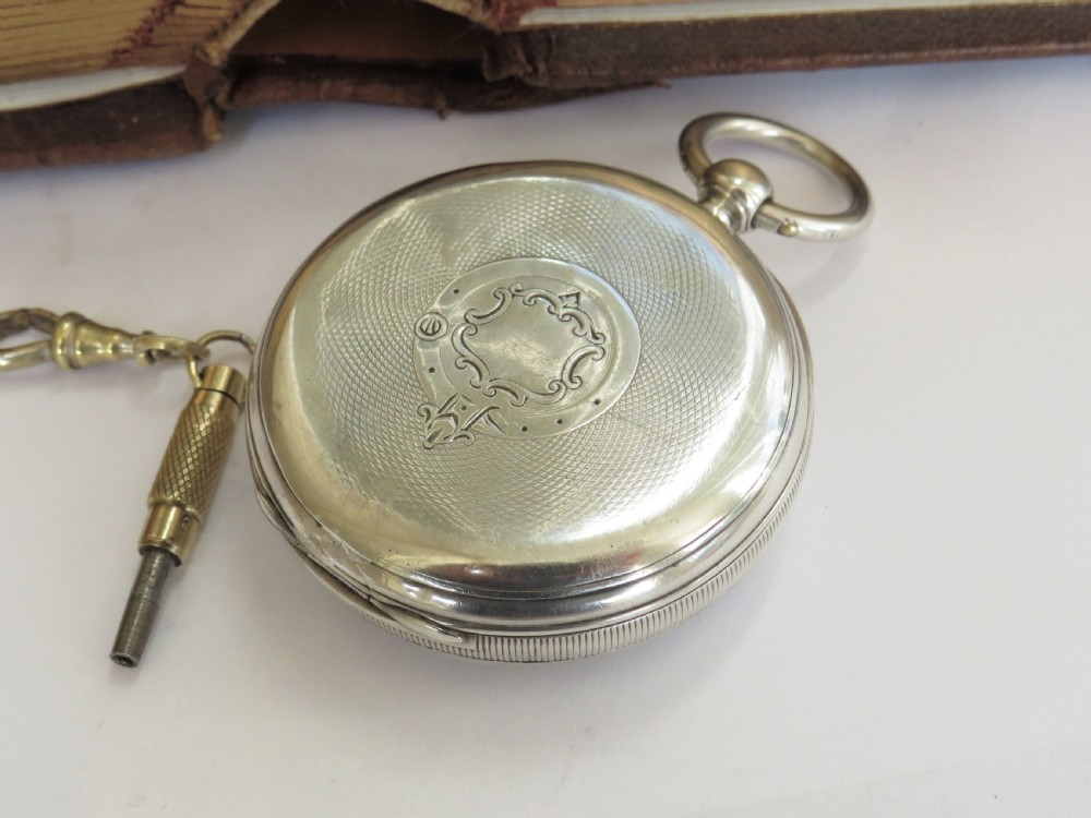 Antique silver “Ludgate” pocket watch, J W Benson View II