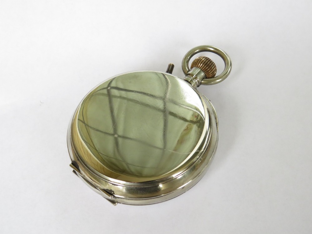 Antique Omega goliath pocket watch, c1900 View III